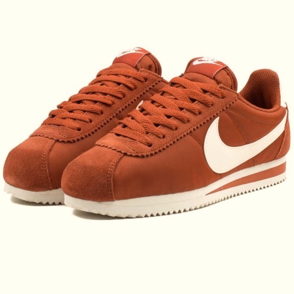 Nike Shoes - NIKE CORTEZ NYLON SNEAKERS ORANGE